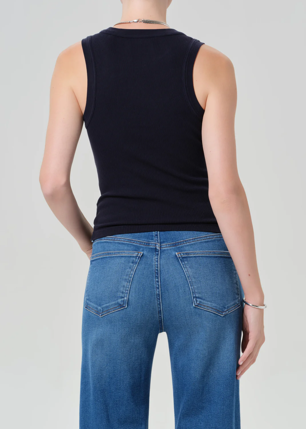 Caralyn Tank in Navy - Image 2