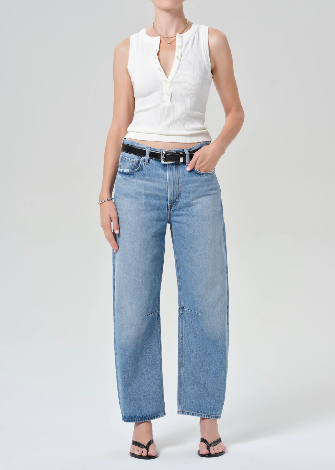 Caralyn Tank in Pashmina - Image 5