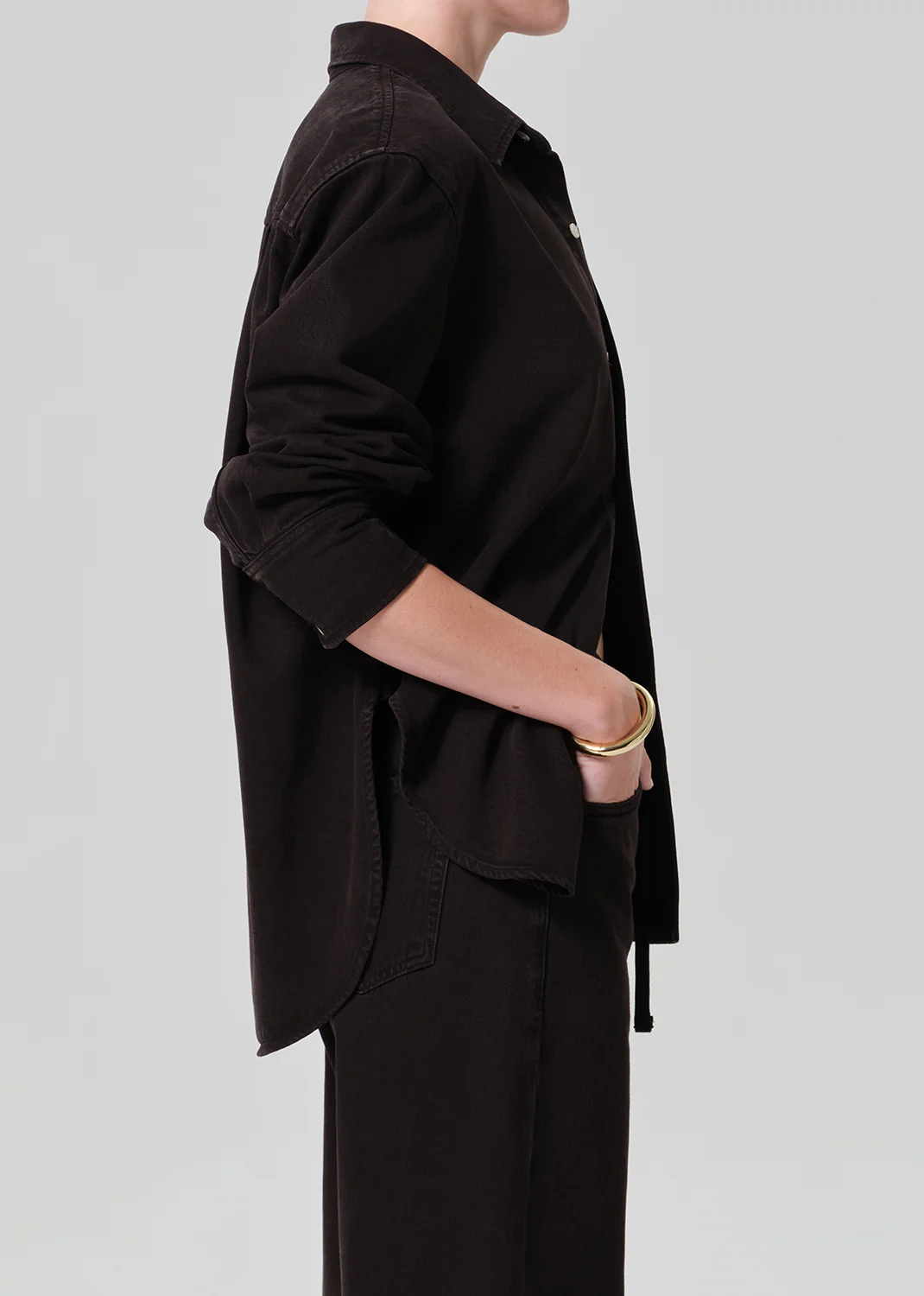 Carter Shirt in Carob - Image 3