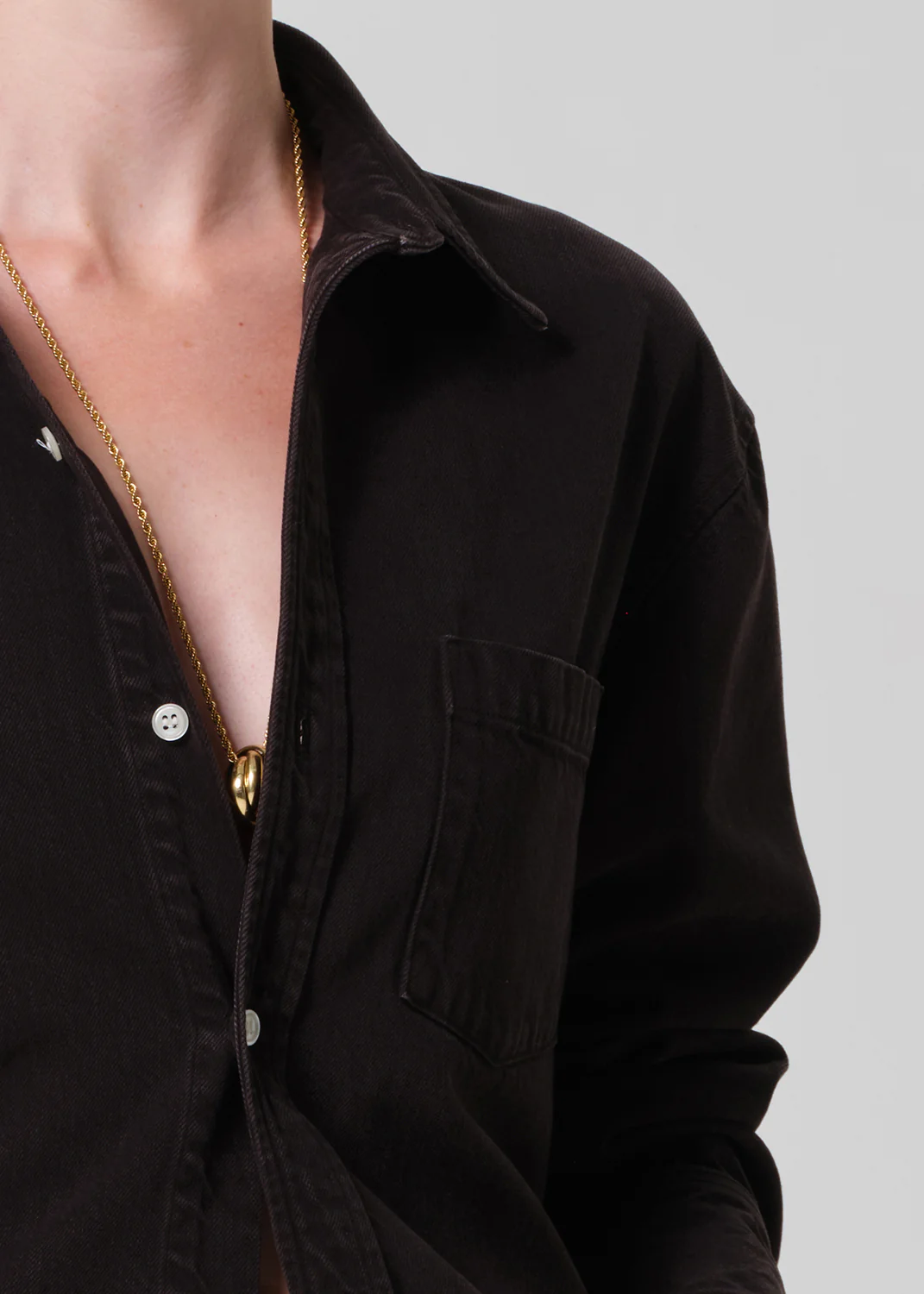 Carter Shirt in Carob - Image 5