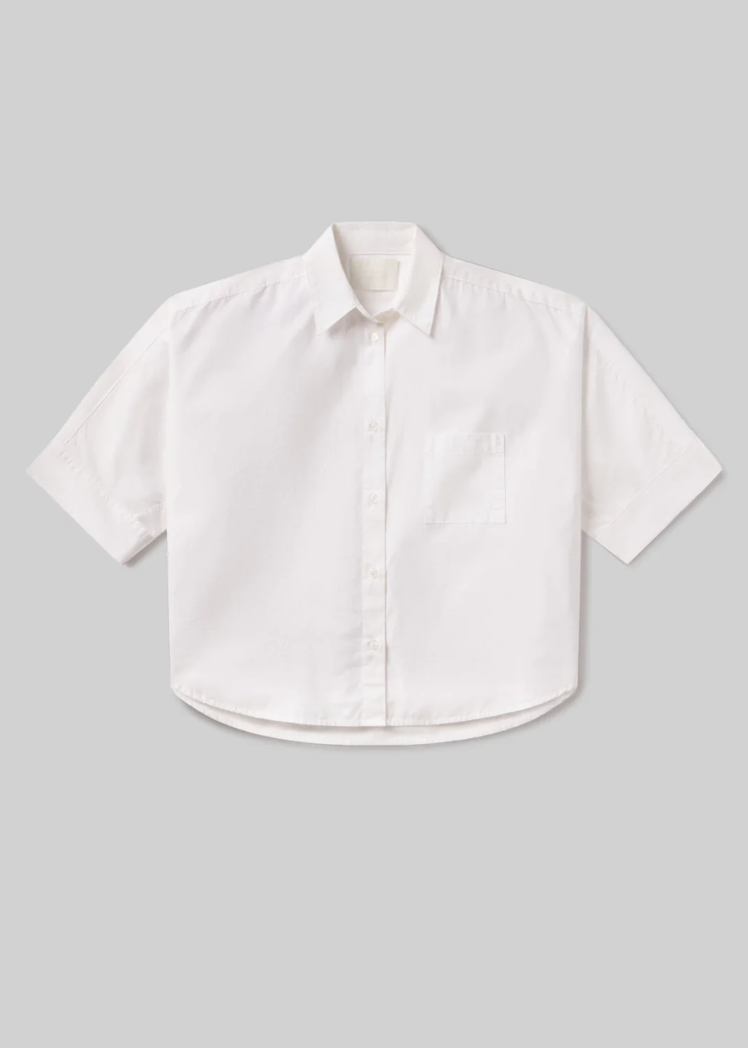 Claire Origami Shirt in Optic White - Image 7