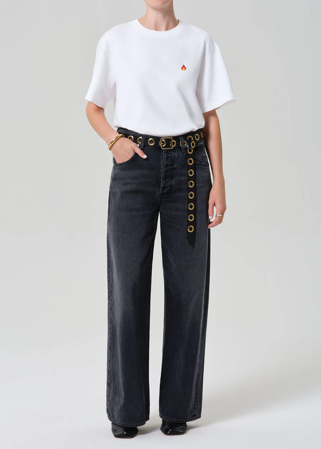 All the Cool Girls Tee in White - Image 5