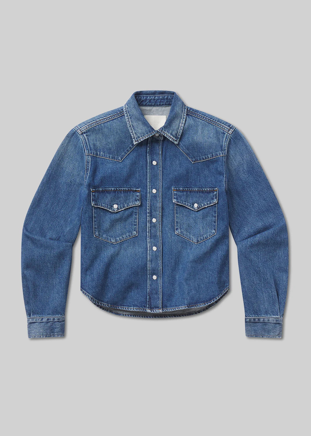 Cropped Western Shirt in Chaya - Image 7