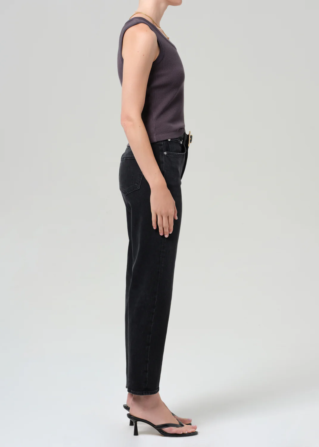Delfina Straight in Willow - Image 3