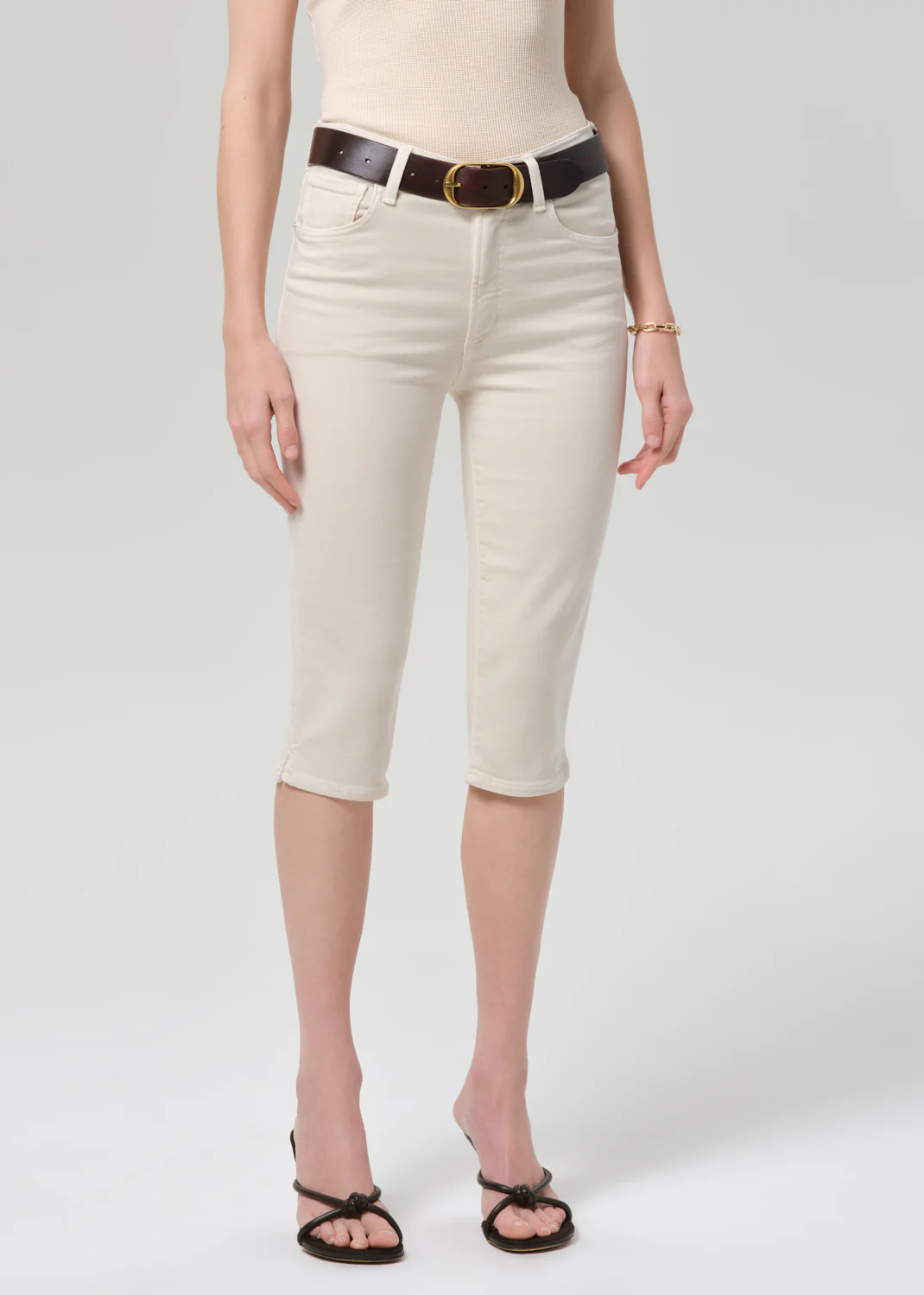 Devin Capri in Almond - Image 4