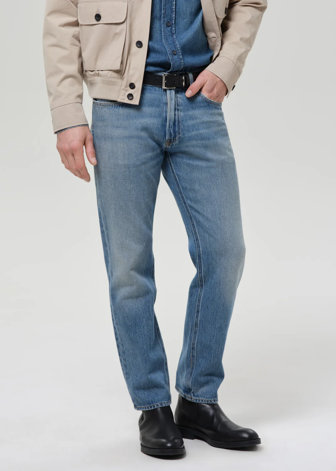 Elijah Straight Premium Vintage in Shadow Blue - Image 6