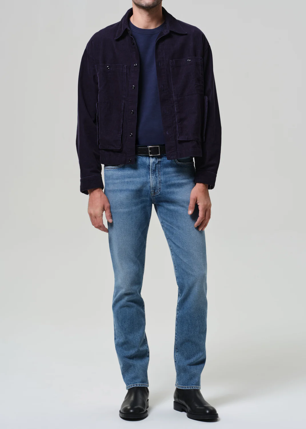 Elijah Straight Archive Denim in Vintage Light - Image 2