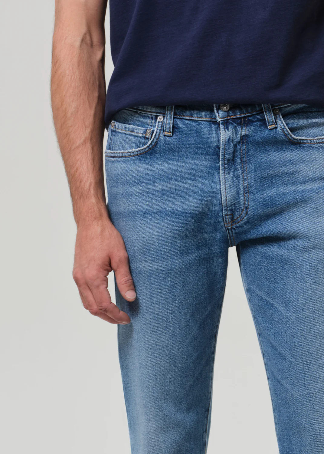 Elijah Straight Archive Denim in Vintage Light - Image 6