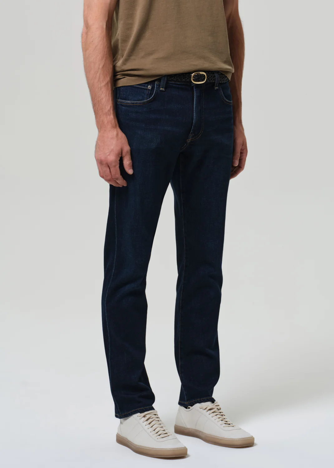 Elijah Straight Cashmere Denim in Heritage Rinse - Image 5