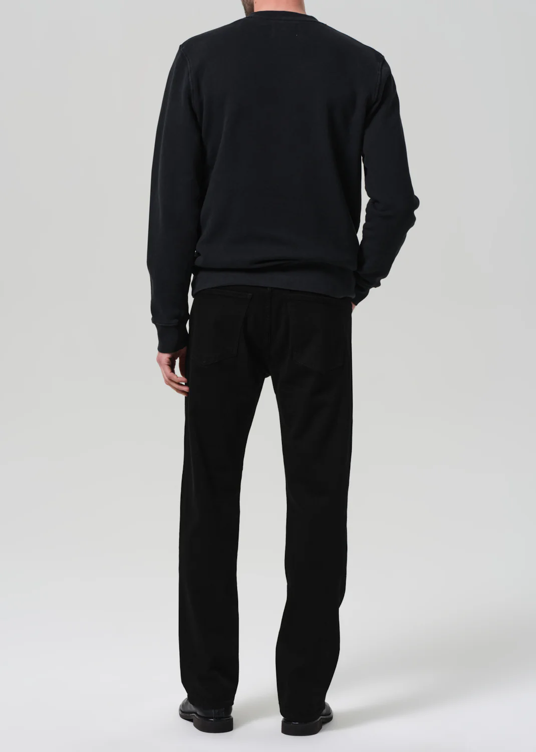 Elijah Straight Cashmere Denim in Starless - Image 3
