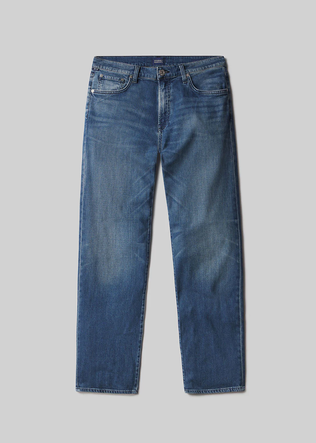Elijah Straight Tropical Denim in Milestone - Image 2
