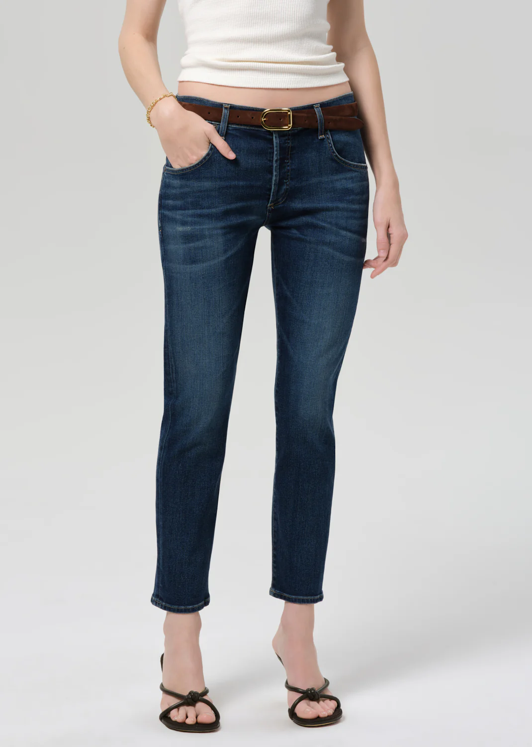 Emerson Slim Boyfriend 27" in Blue Ridge - Image 4