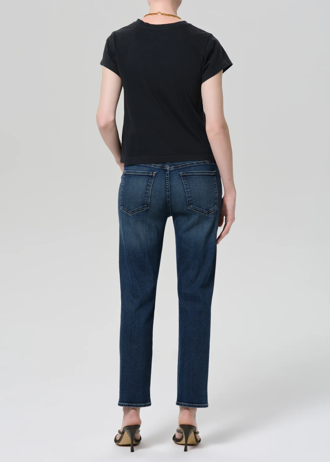 Emerson Slim Boyfriend 27" in Blue Ivy - Image 2