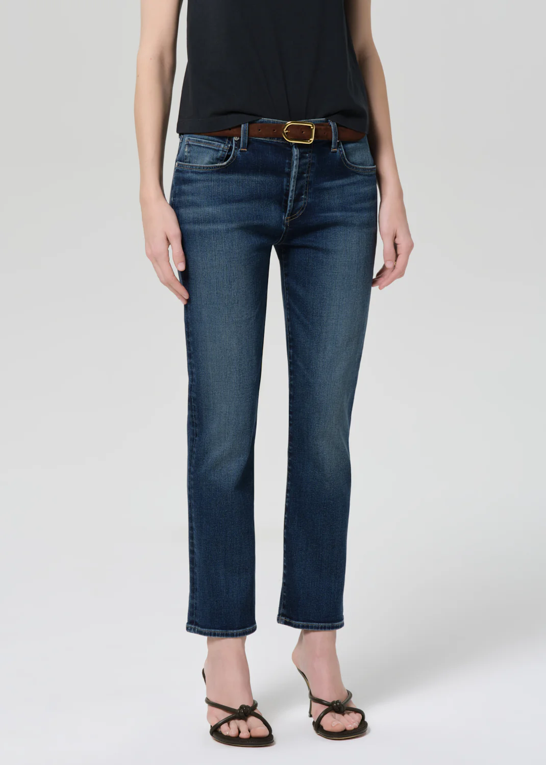 Emerson Slim Boyfriend 27" in Blue Ivy - Image 4