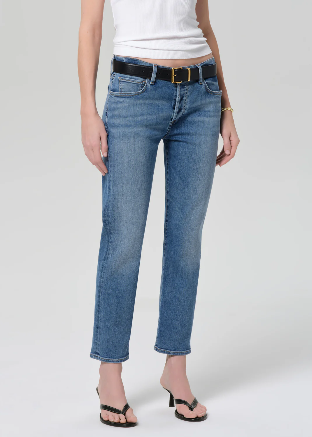 Emerson Slim Boyfriend 27" in Olson - Image 4
