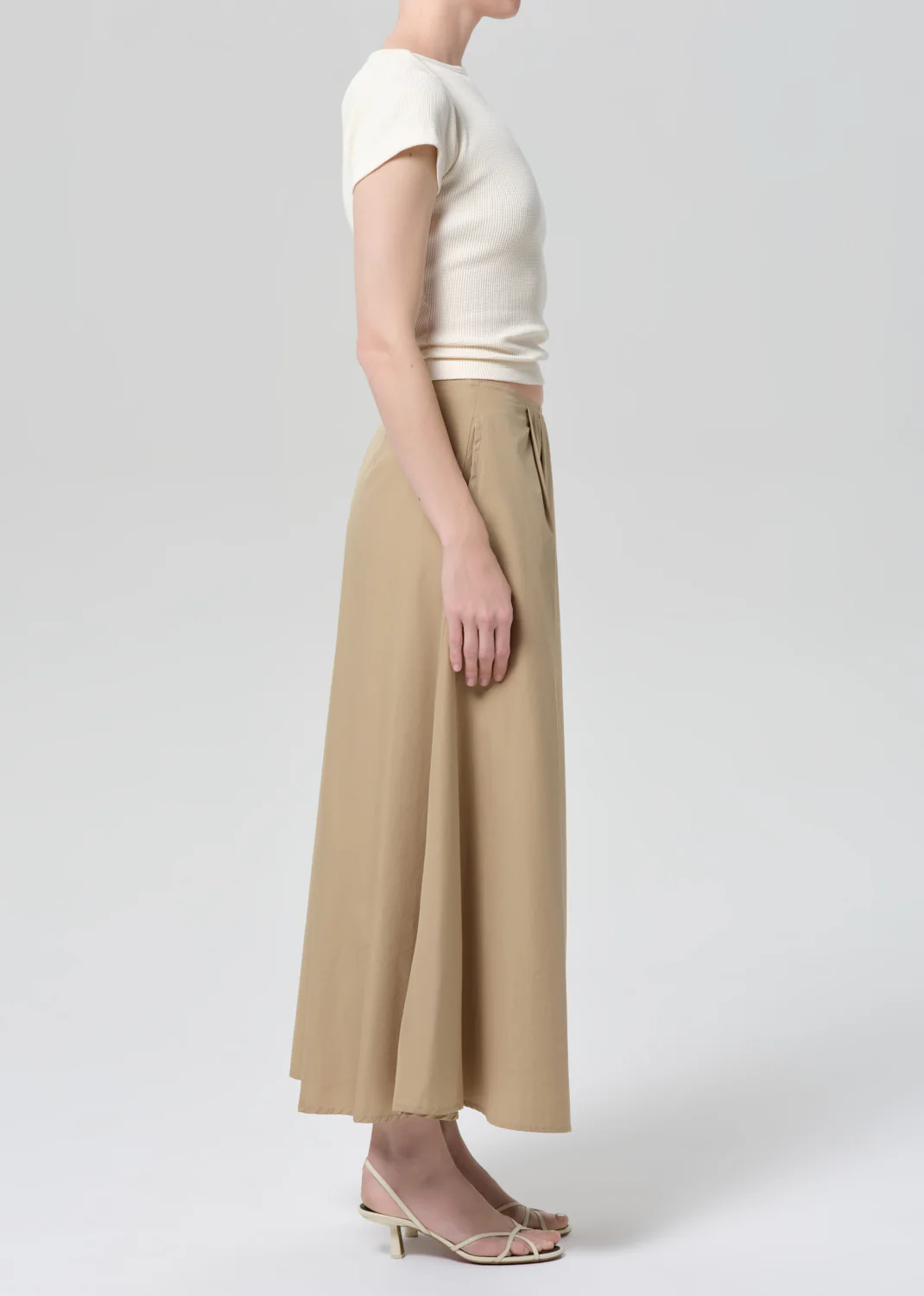 Emi Poplin Skirt in Catalina - Image 3