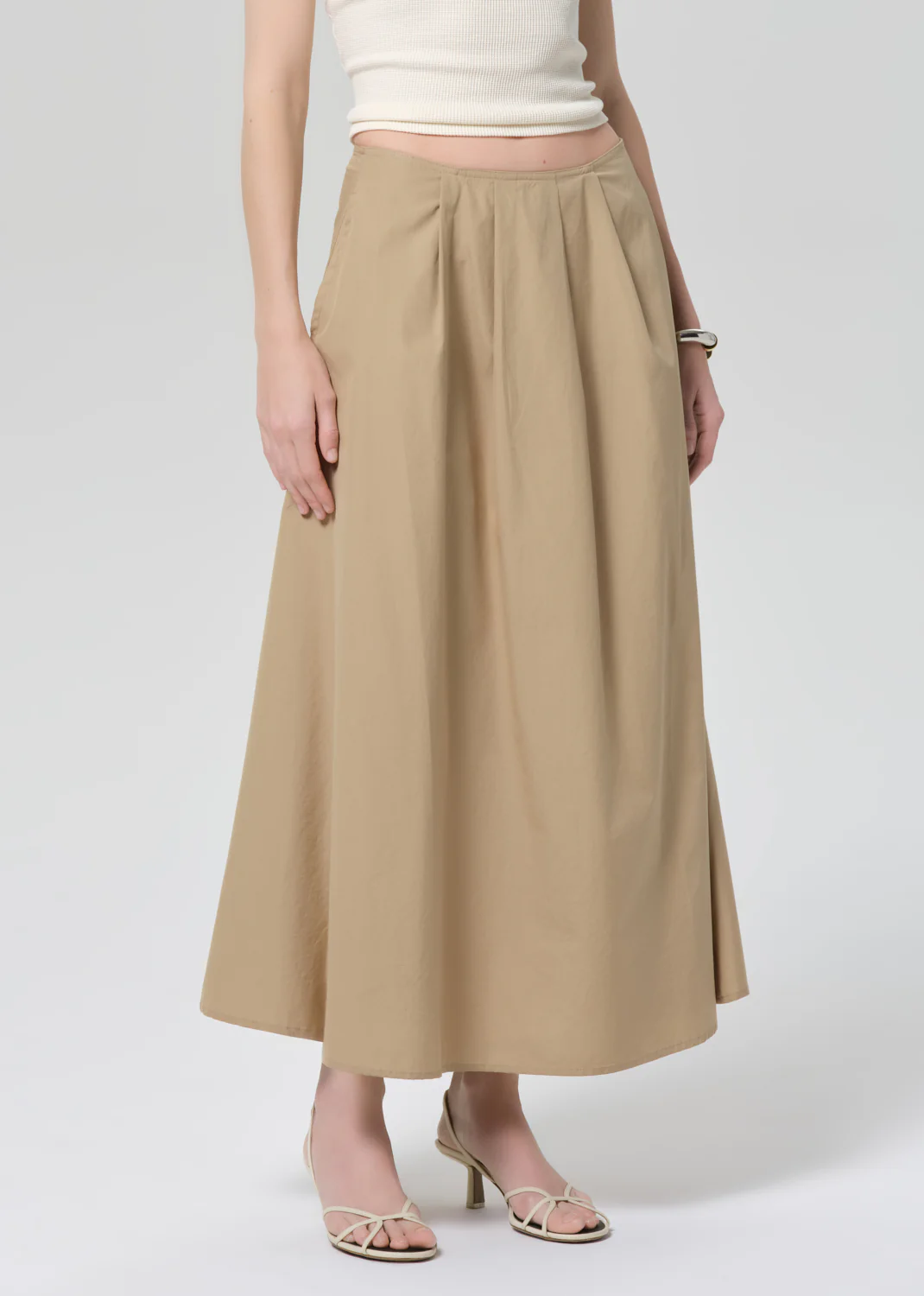 Emi Poplin Skirt in Catalina - Image 4