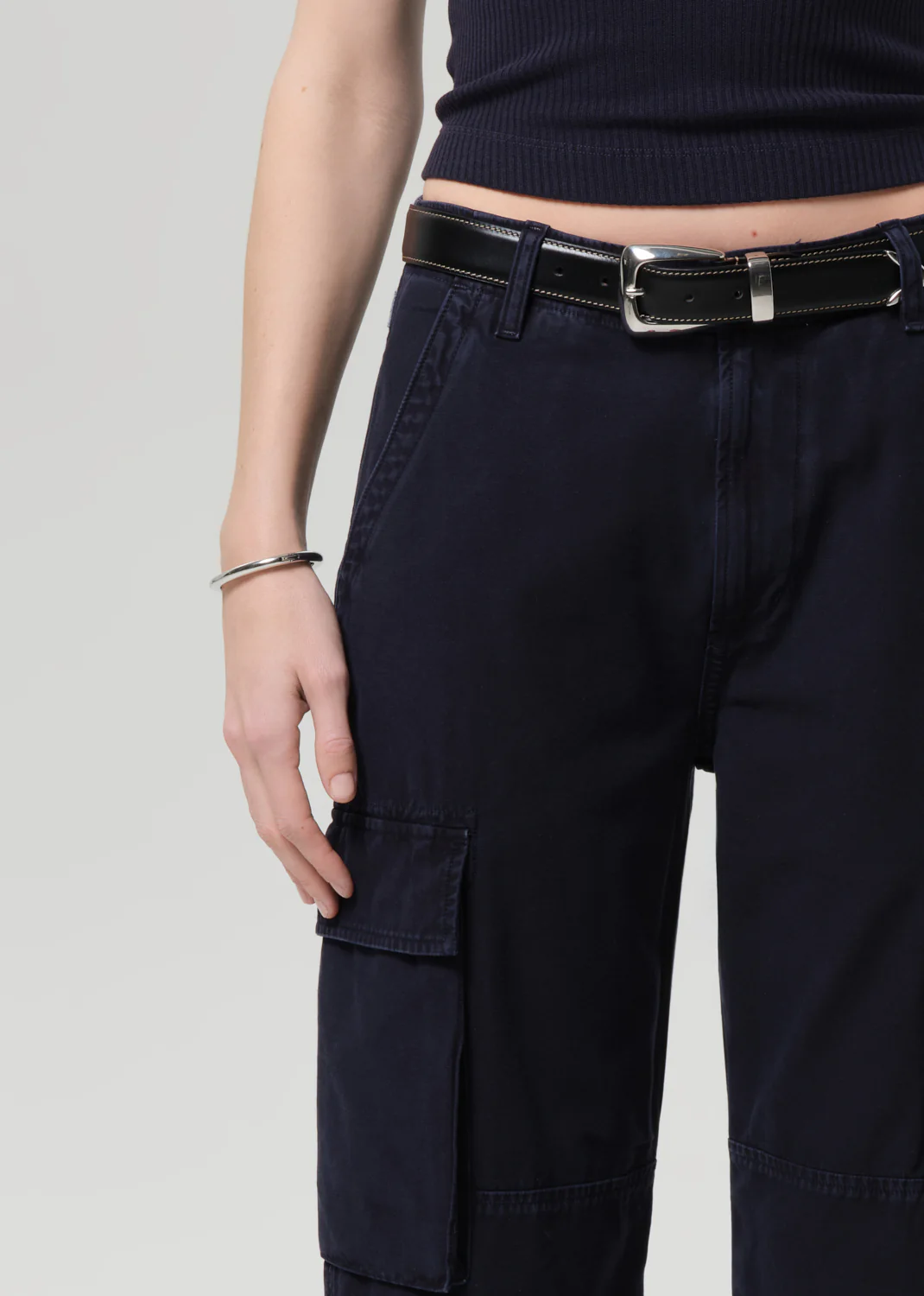 Esme Cargo Trouser in Navy - Image 5
