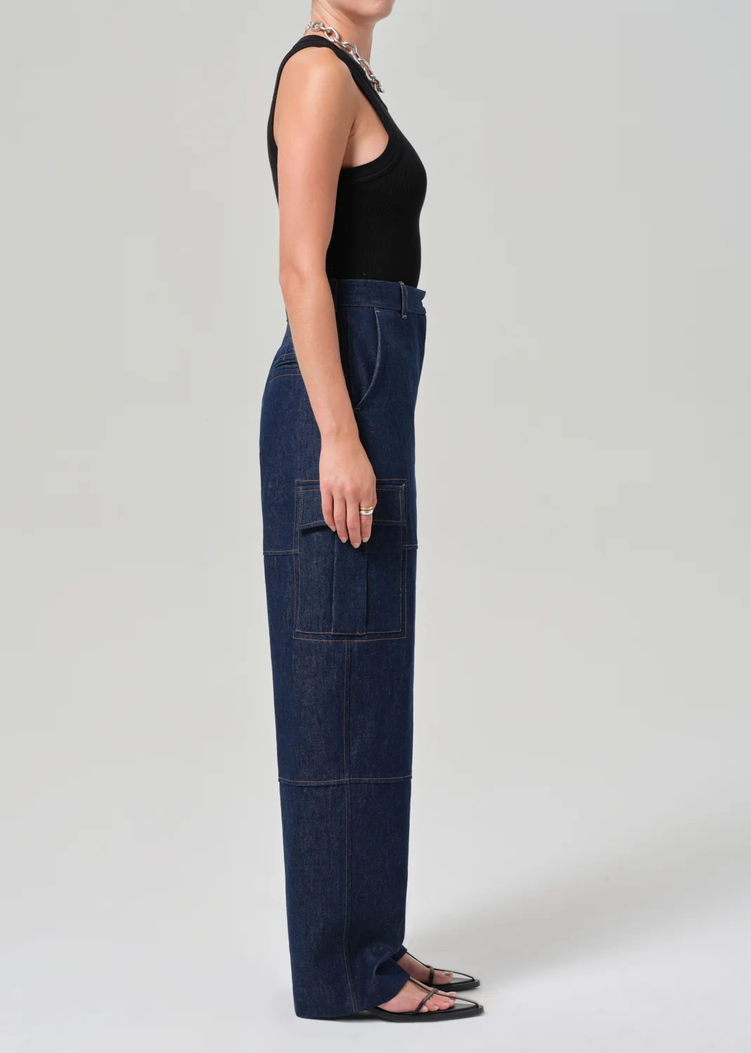 Eva Cargo Pant in Amherst - Image 3