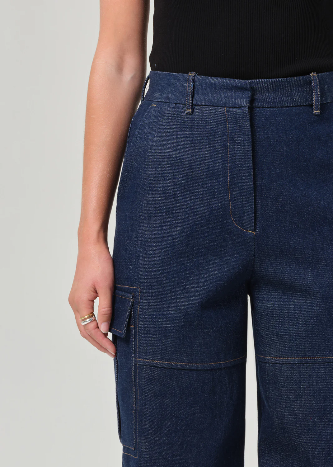 Eva Cargo Pant in Amherst - Image 5