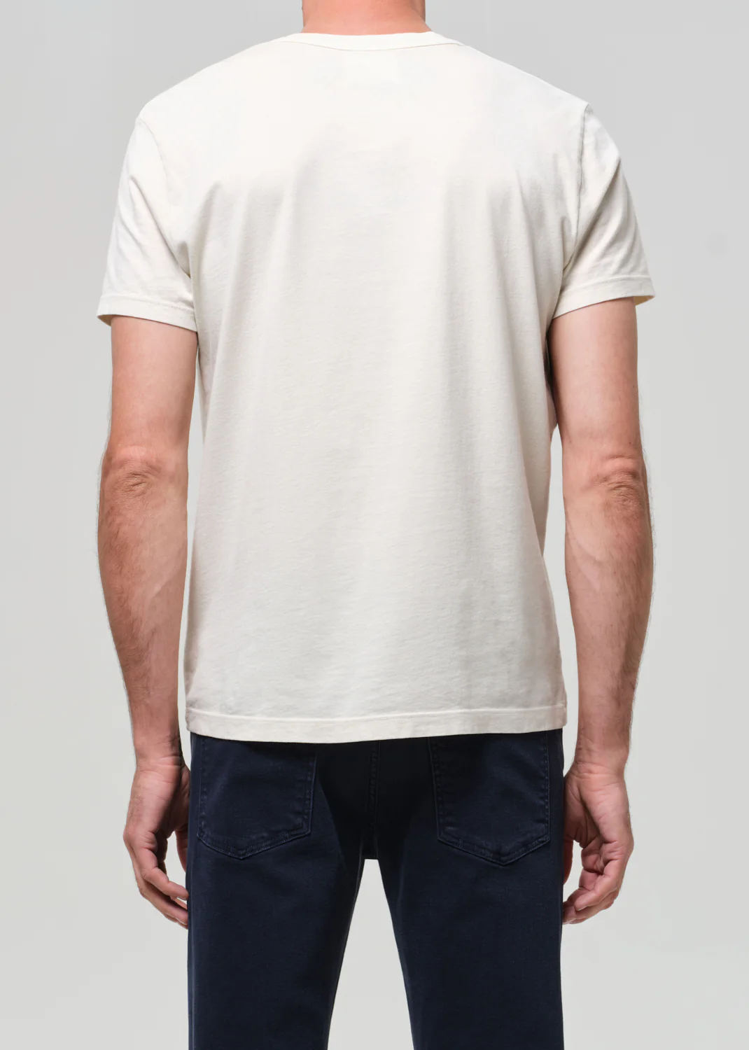 Everyday Short Sleeve Tee in Ecru - Image 4