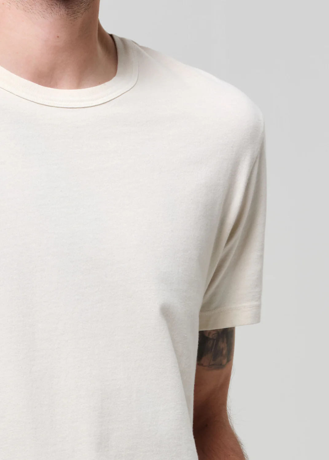 Everyday Short Sleeve Tee in Ecru - Image 6