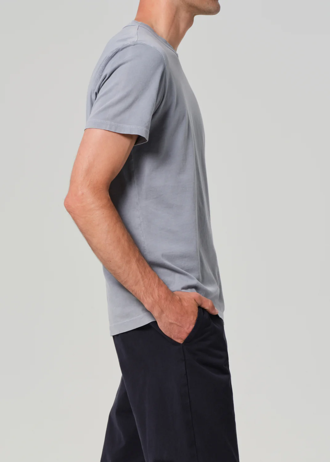 Everyday Short Sleeve Tee in Hematite - Image 4
