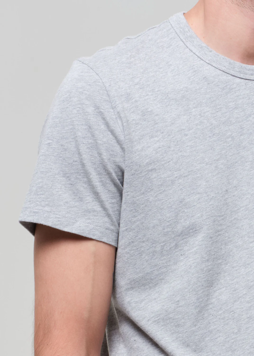 Everyday Short Sleeve Tee in Heather Grey - Image 6