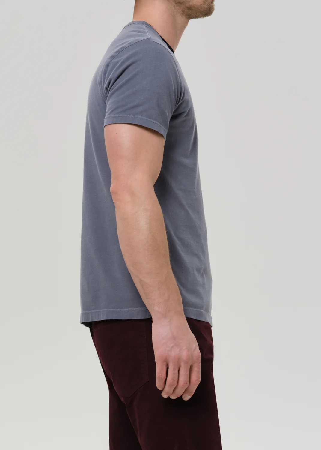Everyday Short Sleeve Tee in Slate - Image 4