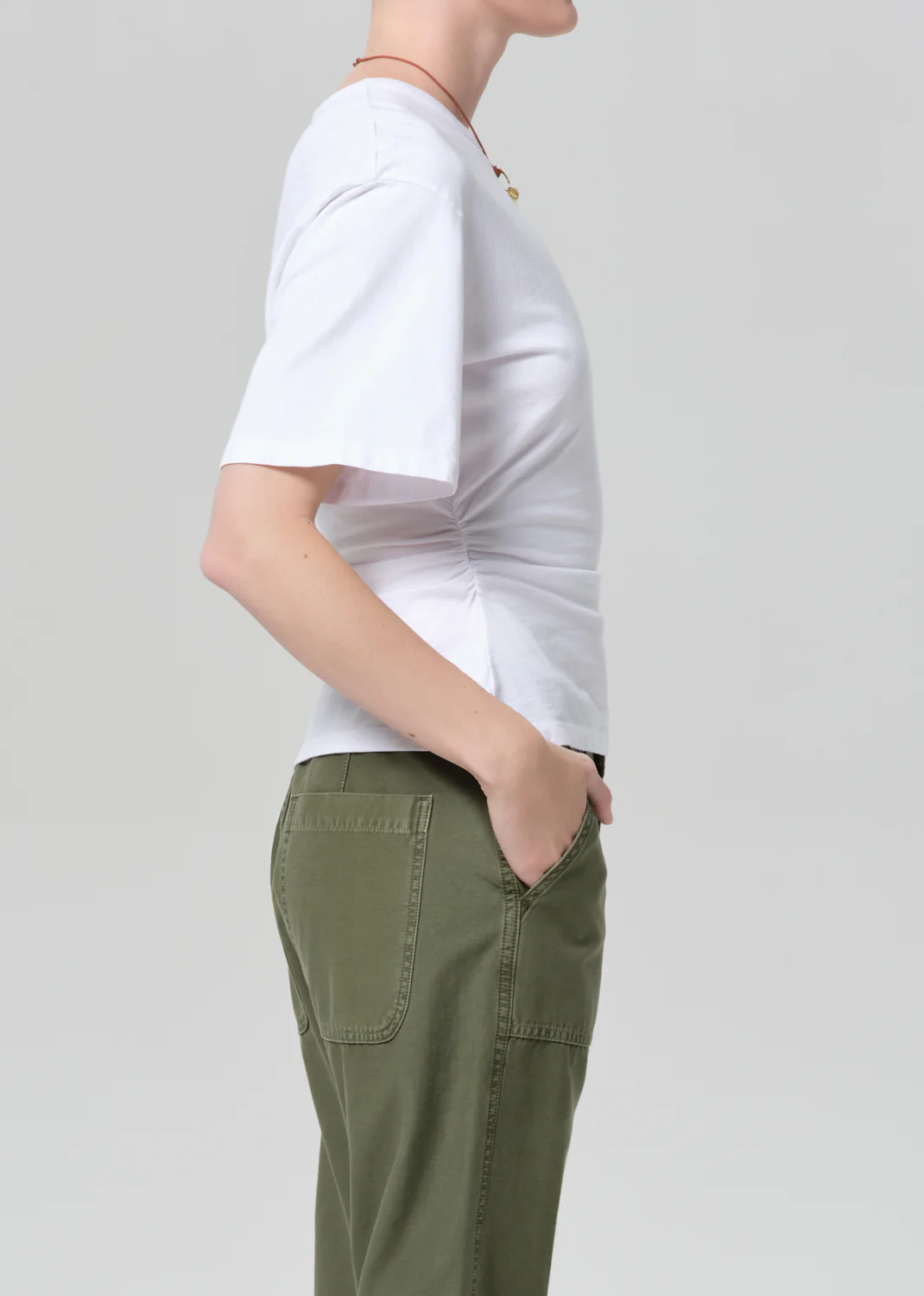 Fabien Tee in White - Image 3