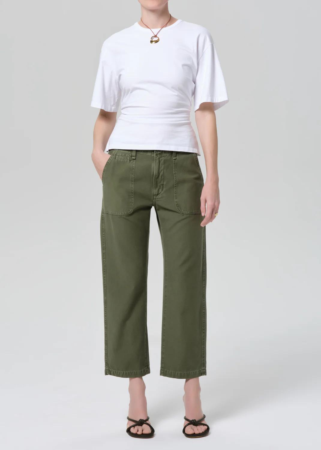 Fabien Tee in White - Image 5