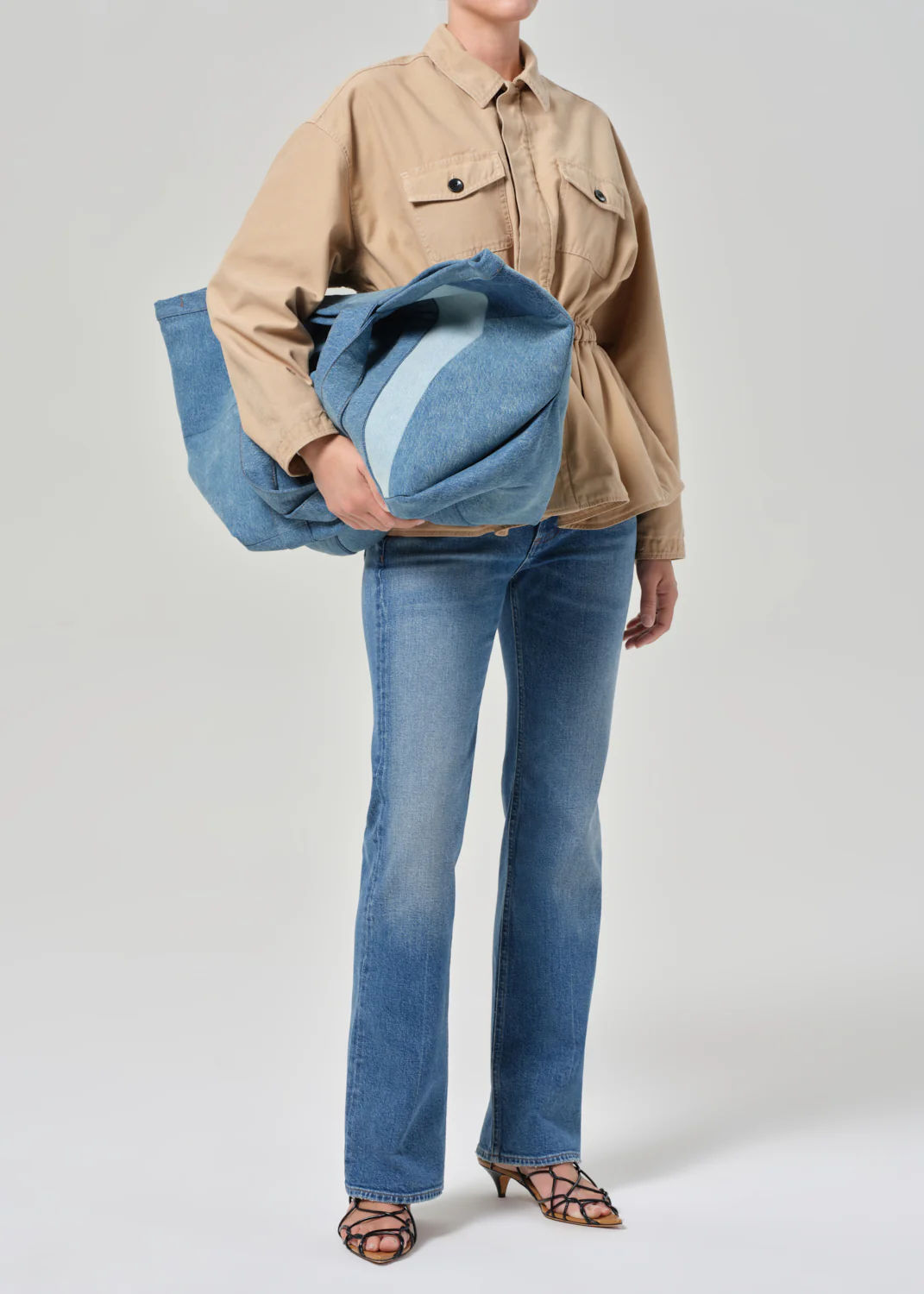 Farmstand Patchwork Tote in Intrigue - Image 2