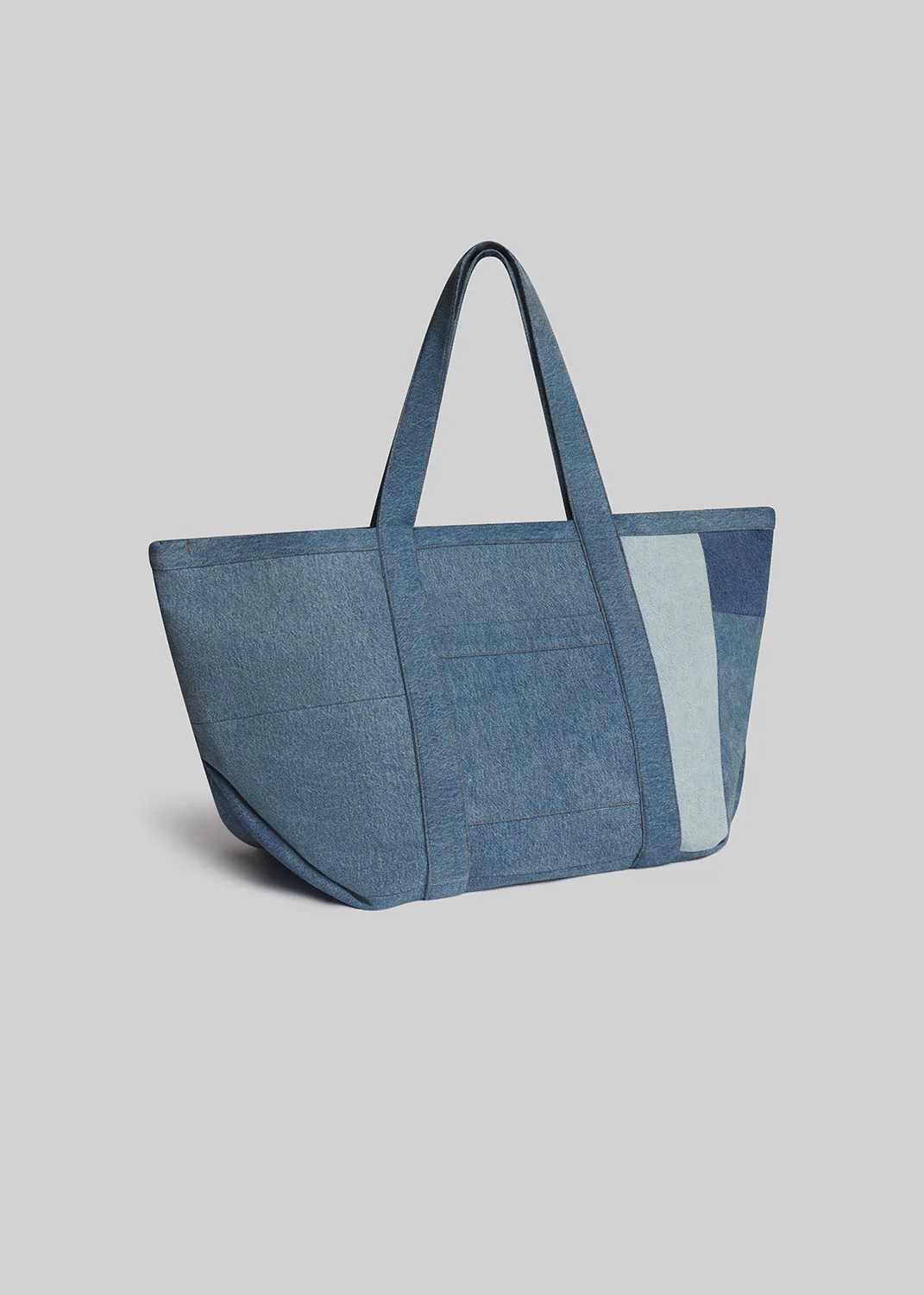 Farmstand Patchwork Tote in Intrigue - Image 3