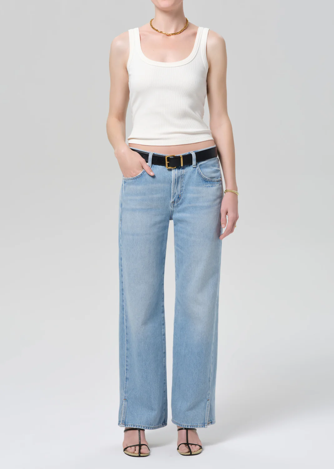 Faye Tank in Pashmina - Image 5