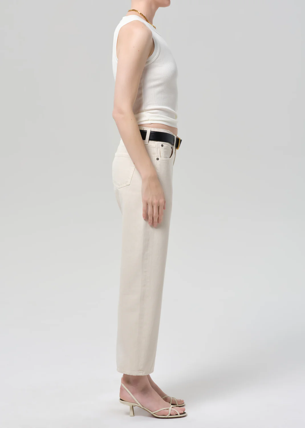 Faye Vintage Straight in Almond - Image 3