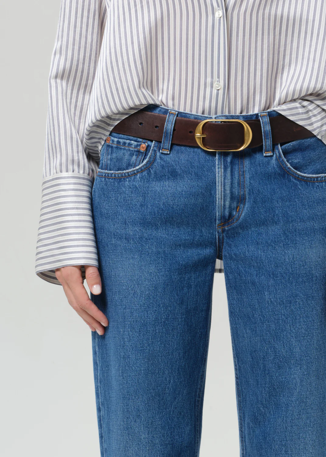 Faye Vintage Straight in Azure Blue - Image 5