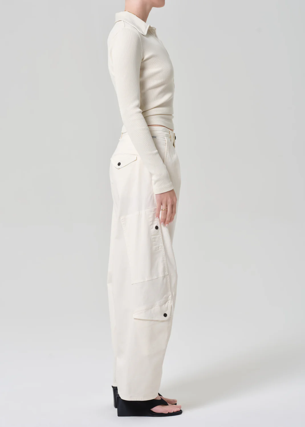 Flight Pant in Plaster - Image 3