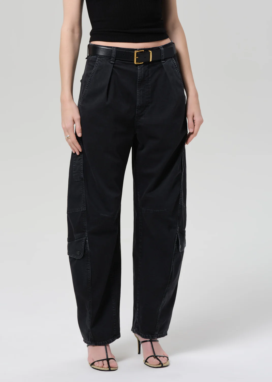 Flight Pant in Washed Black - Image 4