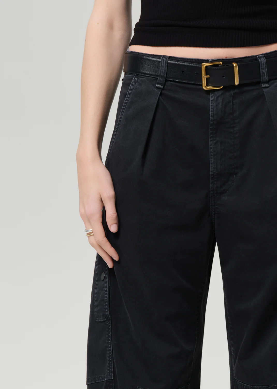 Flight Pant in Washed Black - Image 5