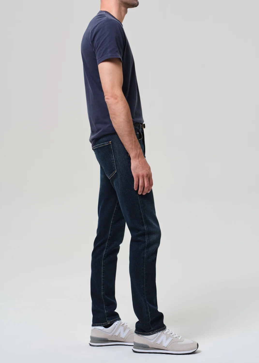 Gage Slim Straight Cashmere Denim in Prospect - Image 4