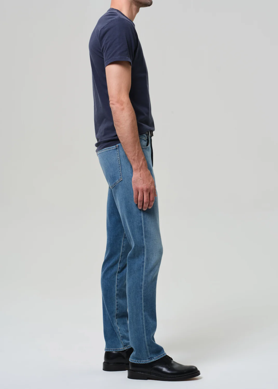 Gage Slim Straight Cashmere Denim in Anders - Image 5