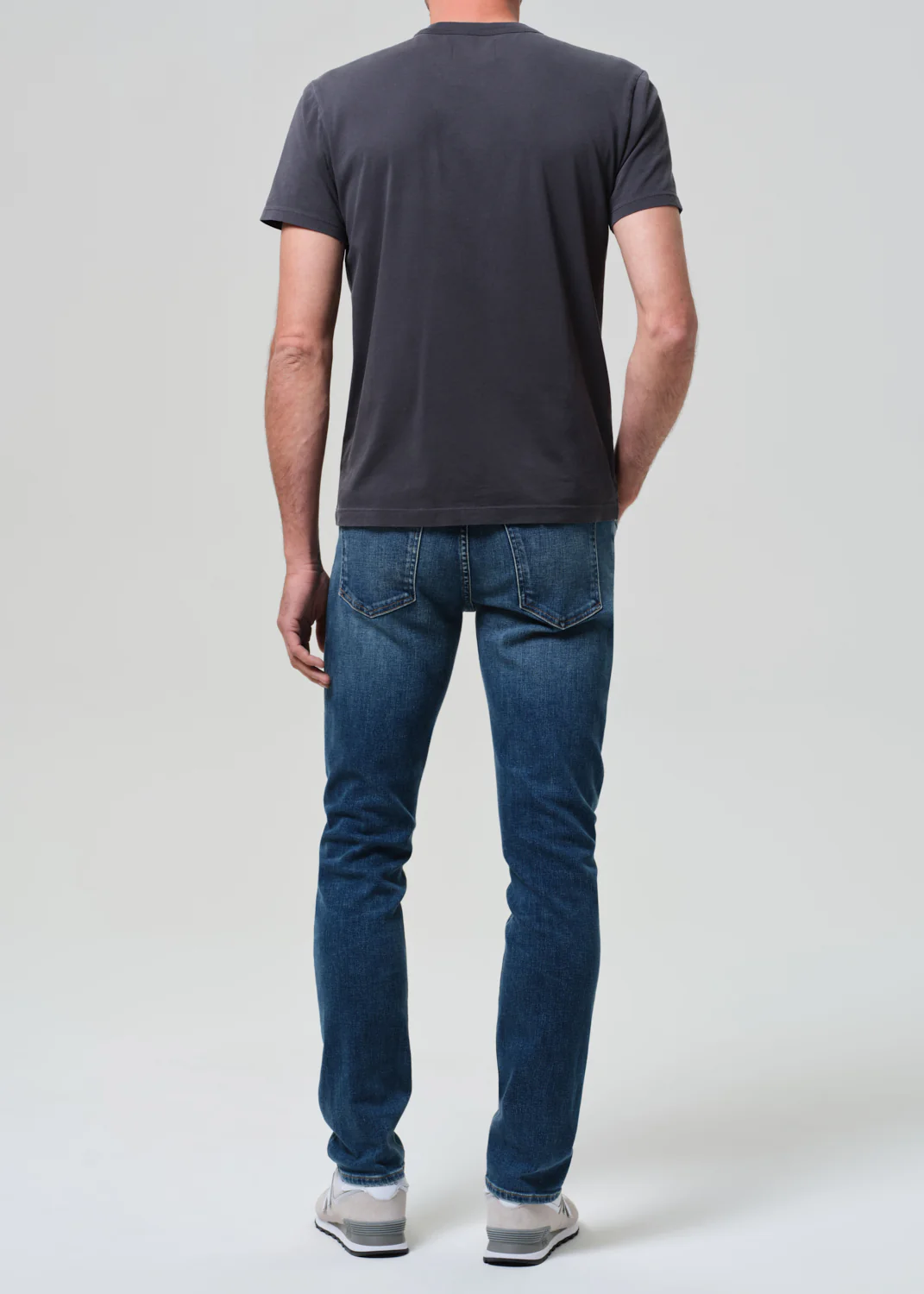 Gage Slim Straight Cashmere Denim in Cyrus - Image 3