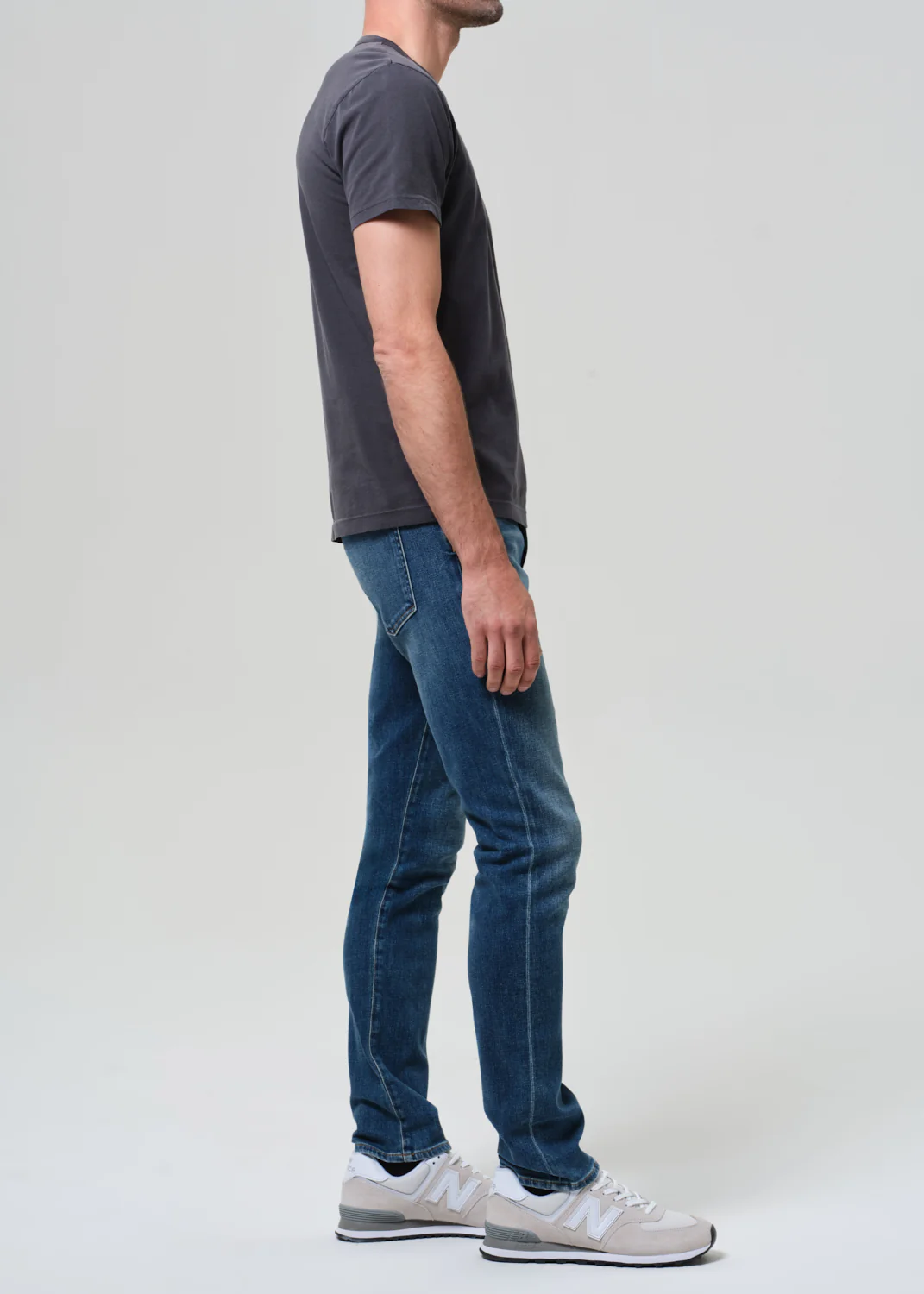 Gage Slim Straight Cashmere Denim in Cyrus - Image 4