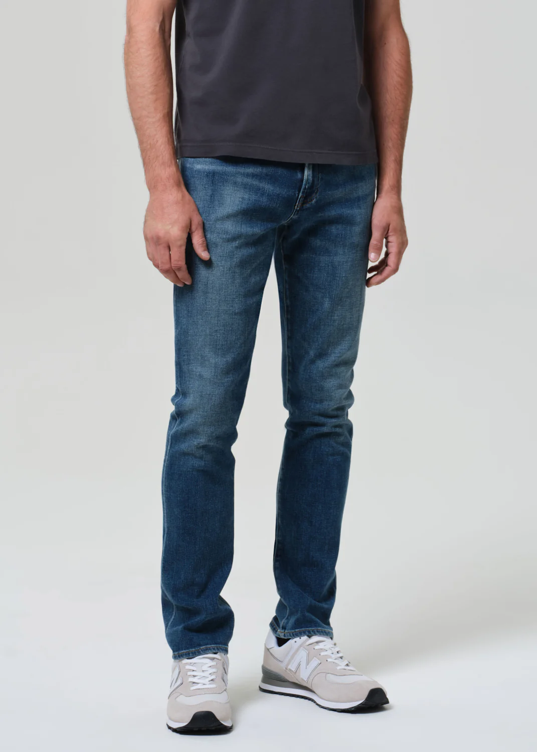 Gage Slim Straight Cashmere Denim in Cyrus - Image 5
