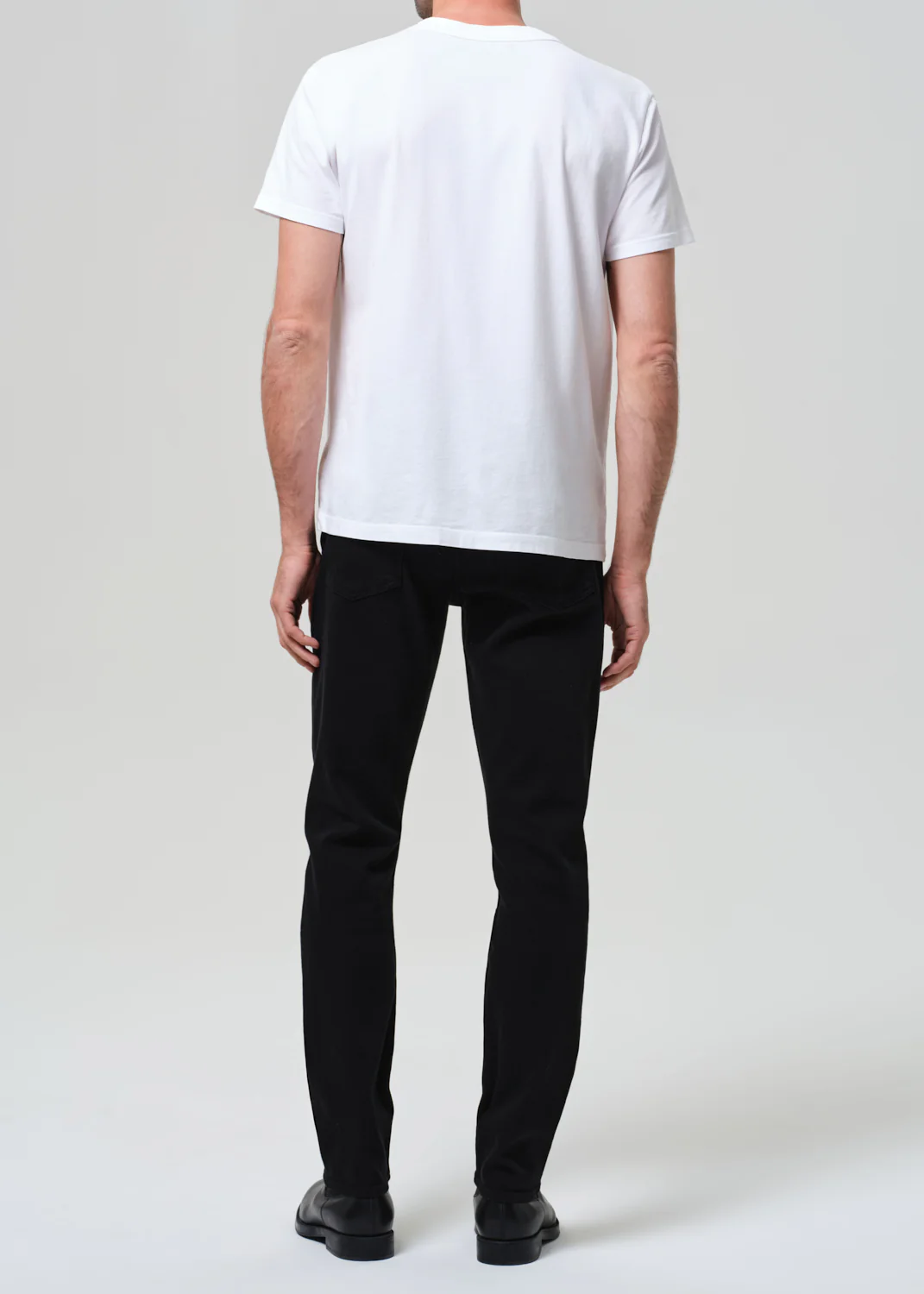 Gage Slim Straight Cashmere Denim in Starless - Image 3
