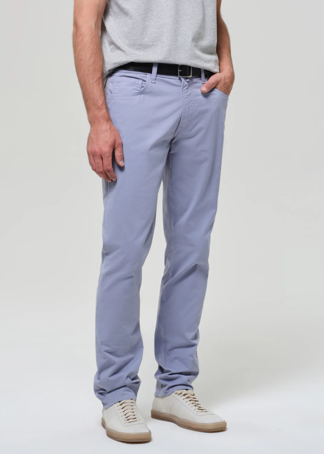 Gage Slim Straight Italian Canvas in Glacier - Image 5