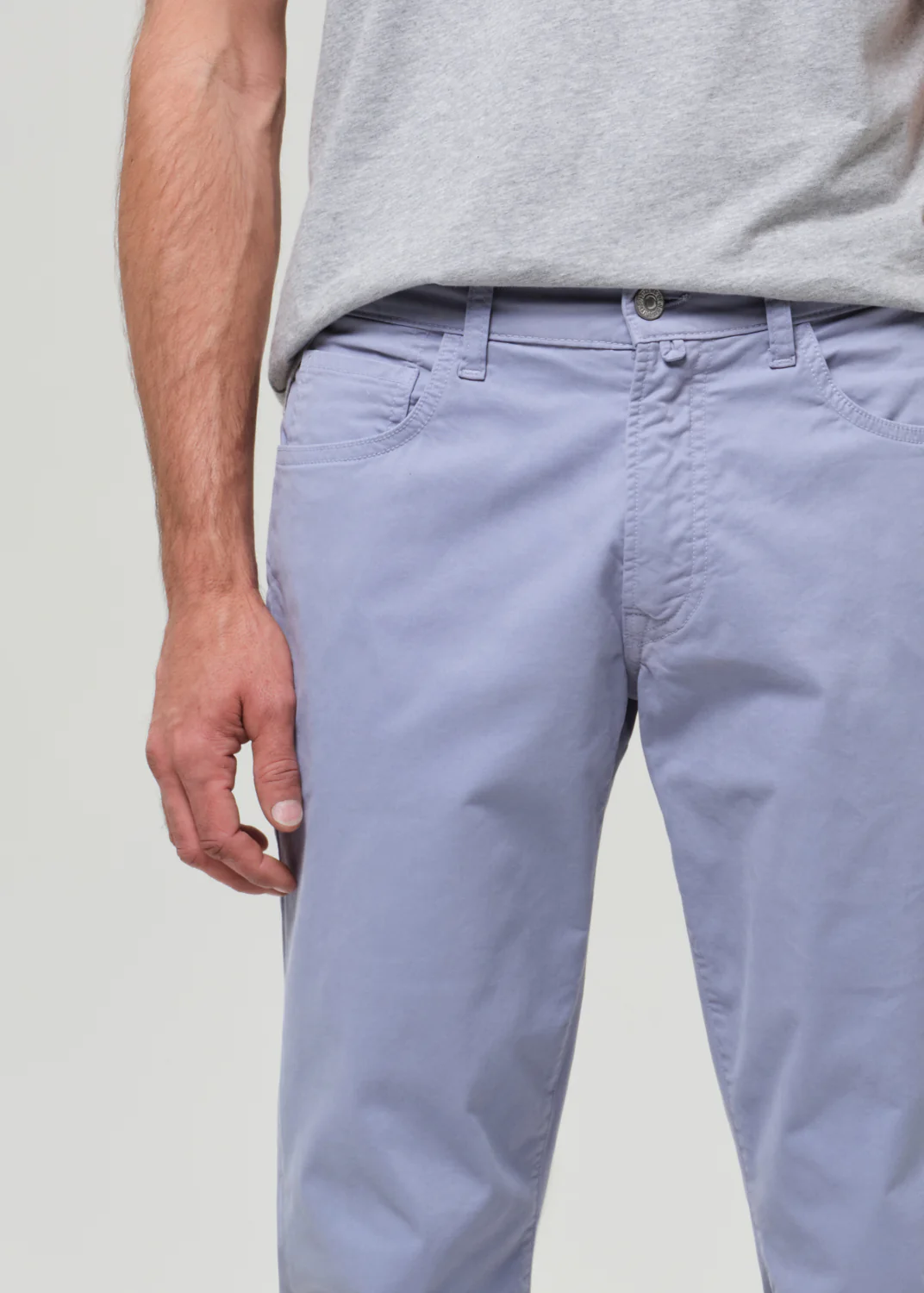Gage Slim Straight Italian Canvas in Glacier - Image 6