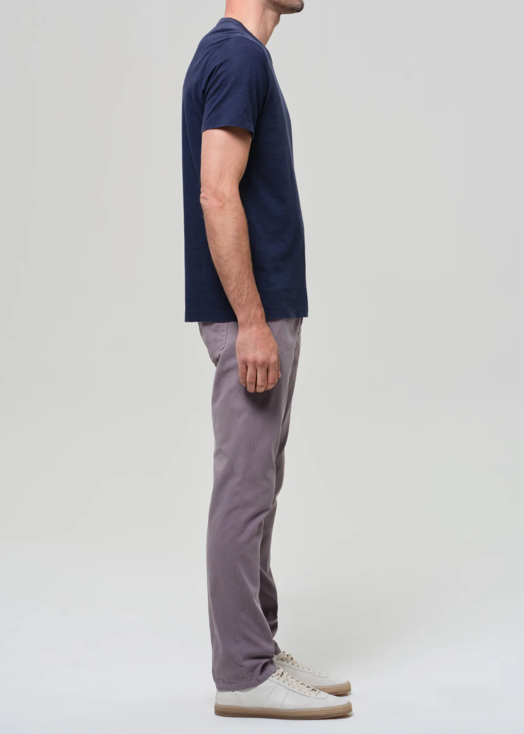 Gage Slim Straight Italian Canvas in Grey - Image 5