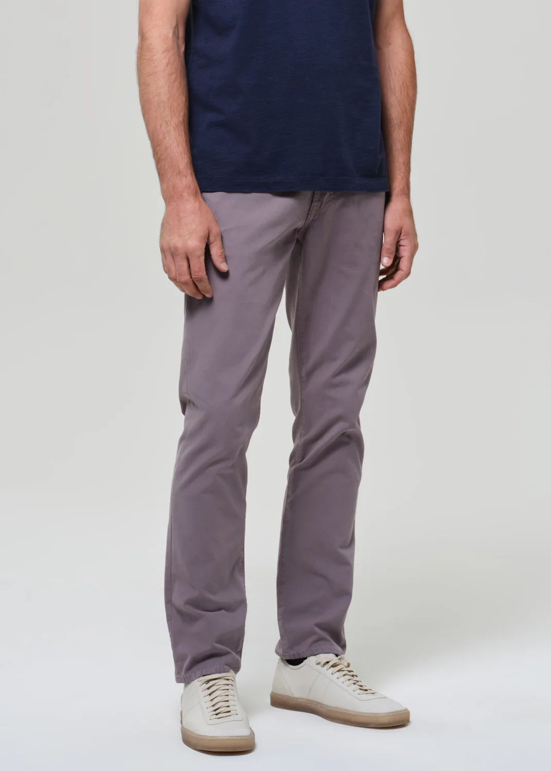 Gage Slim Straight Italian Canvas in Grey - Image 6