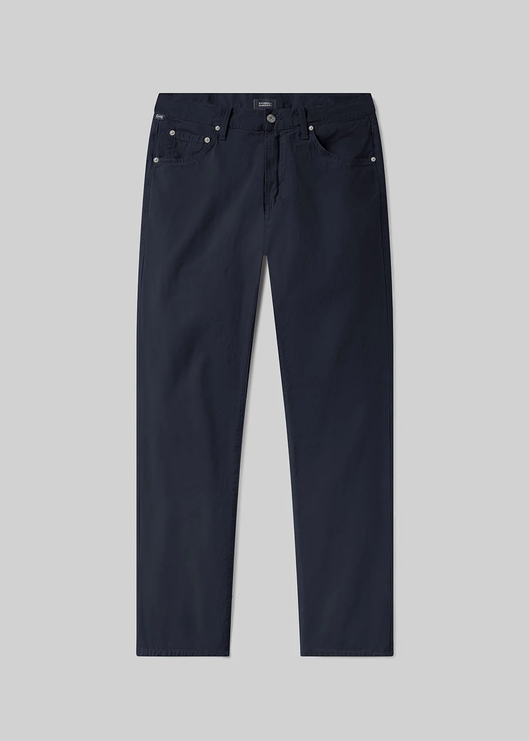 Gage Slim Straight Italian Canvas in Vintage Navy